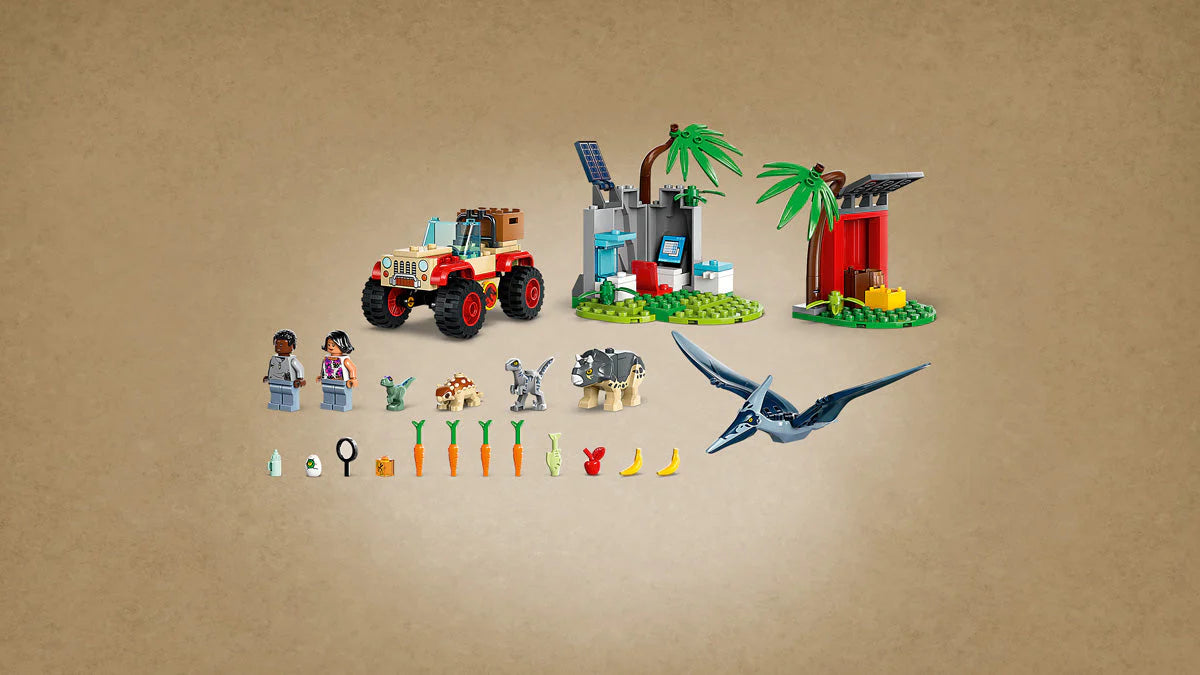 LEGO® Jurassic World - Спасителен център за бебета динозаври 76963, 139 части