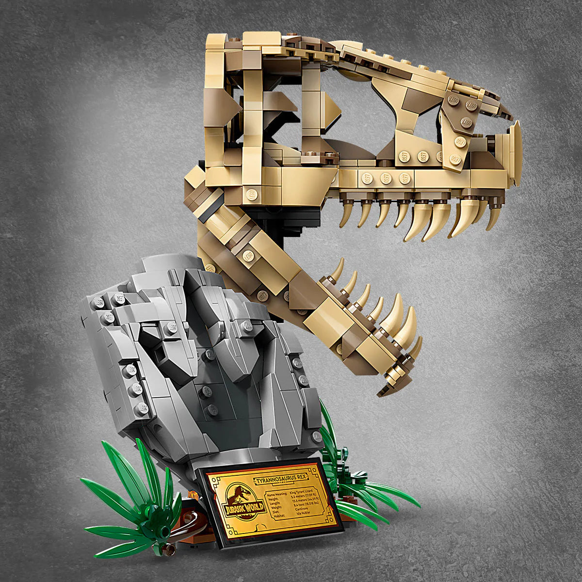 LEGO® Jurassic World - Dinosaur fossils: Череп T. REX 76964, 577 части