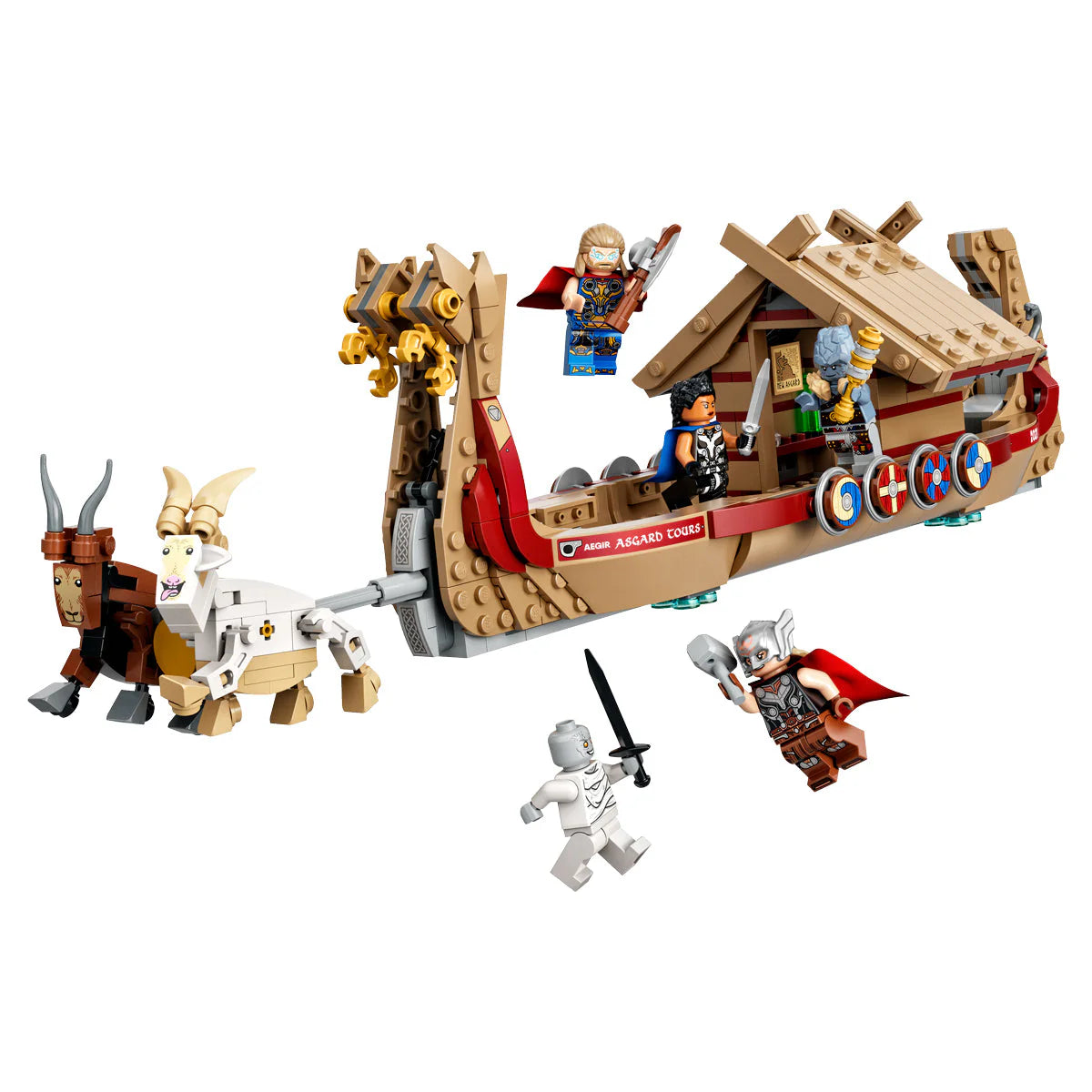 LEGO® Super Heroes - The Goat Boat 76208, 564 части