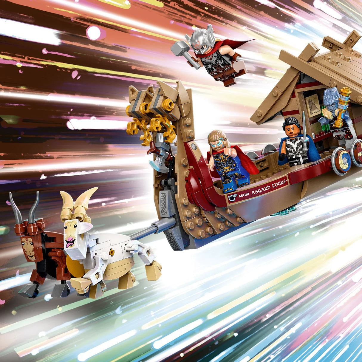 LEGO® Super Heroes - The Goat Boat 76208, 564 части