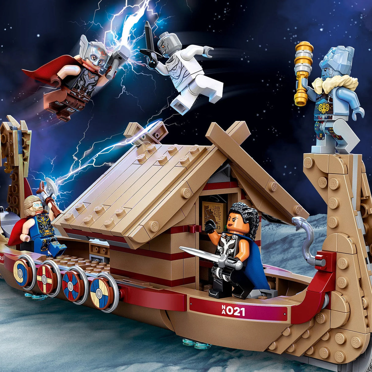 LEGO® Super Heroes - The Goat Boat 76208, 564 pieces