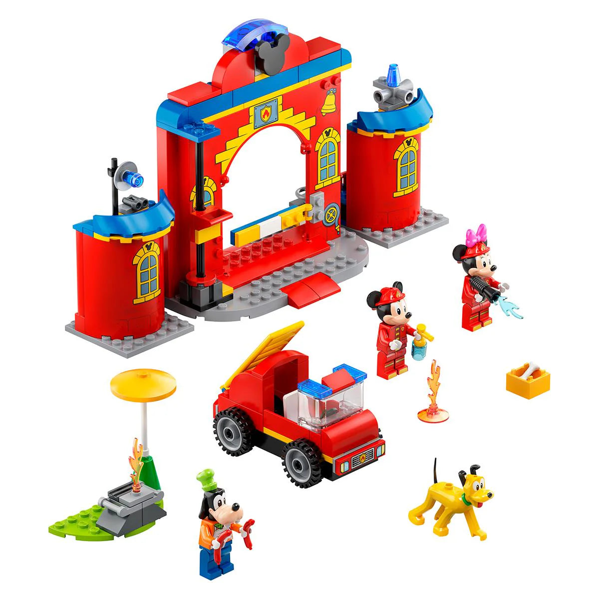 LEGO® Disney Mickey and Friends - Пожарната станция и камион на Mickey и неговите приятели, 10776, 144 части