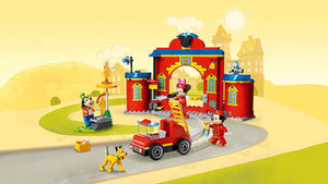 LEGO® Disney Mickey and Friends - Пожарната станция и камион на Mickey и неговите приятели, 10776, 144 части