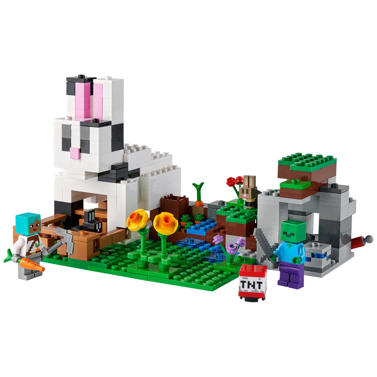 LEGO® Minecraft - Rabbit Farm 21181, 340 pieces