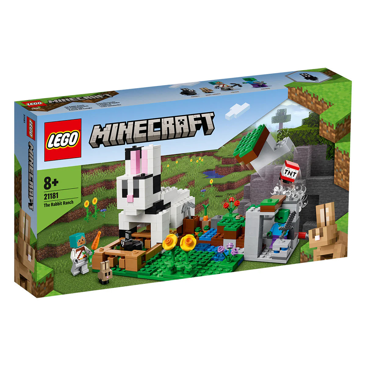 LEGO® Minecraft - Rabbit Farm 21181, 340 pieces