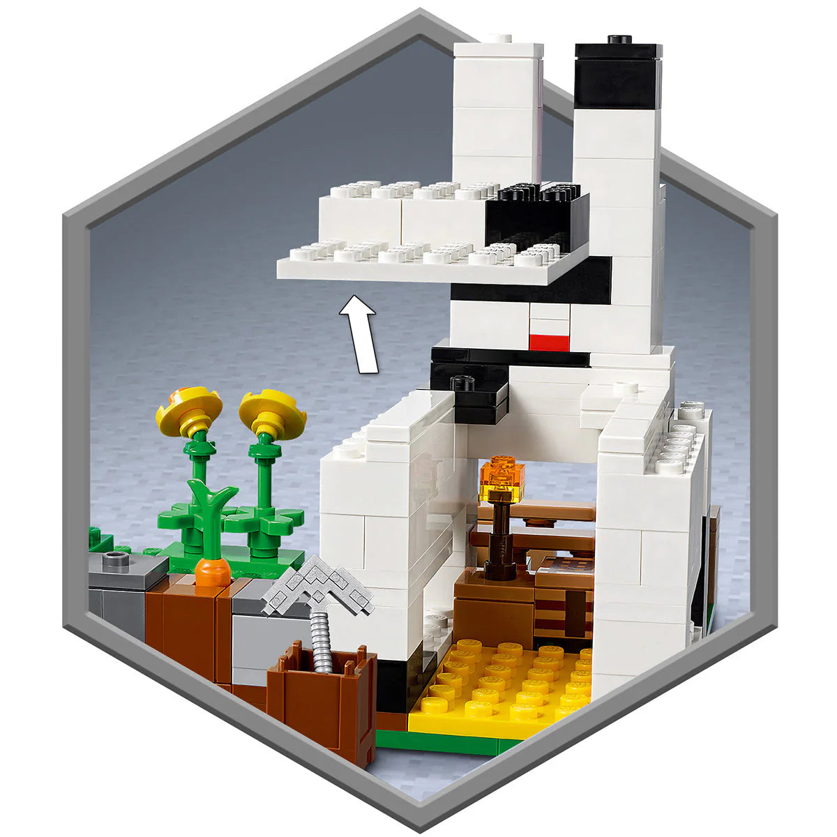 LEGO® Minecraft - Rabbit Farm 21181, 340 pieces