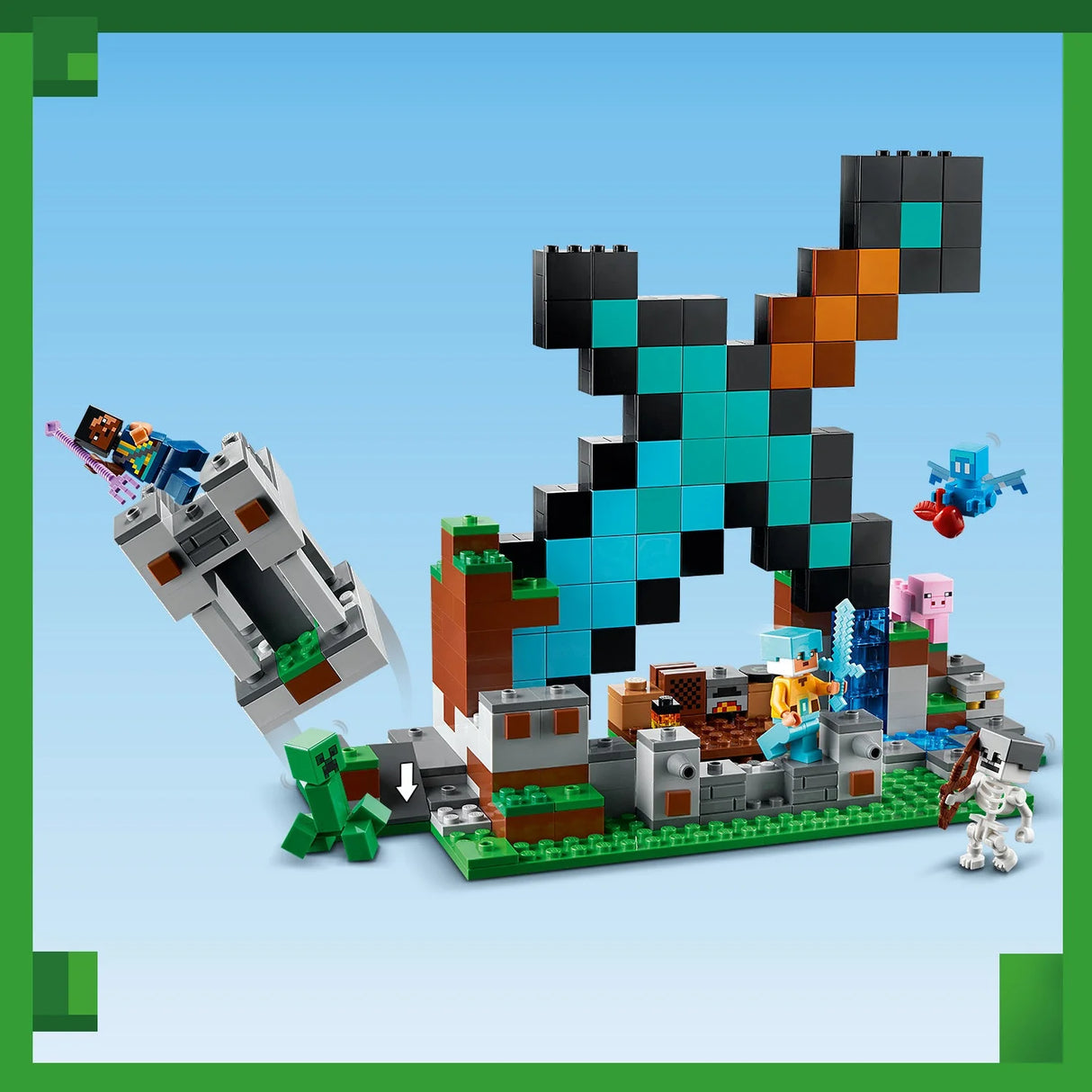 LEGO® Minecraft - Sword Outpost 21244, 427 части