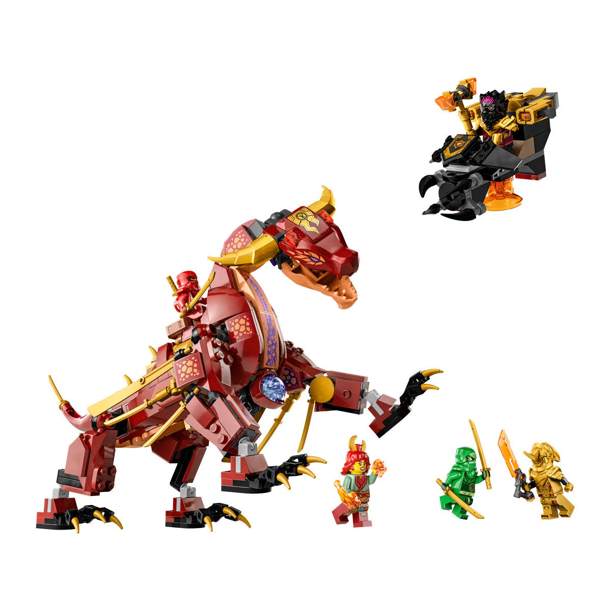 LEGO® Ninjago - Transforming Lava Dragon with Heat Wave 71793, 479 части