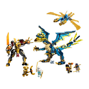 LEGO® Ninjago - Elemental Dragon vs. empress robot 71796, 1038 части