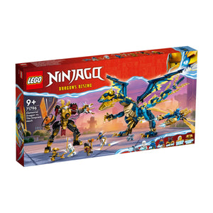 LEGO® Ninjago - Elemental Dragon vs. empress robot 71796, 1038 части