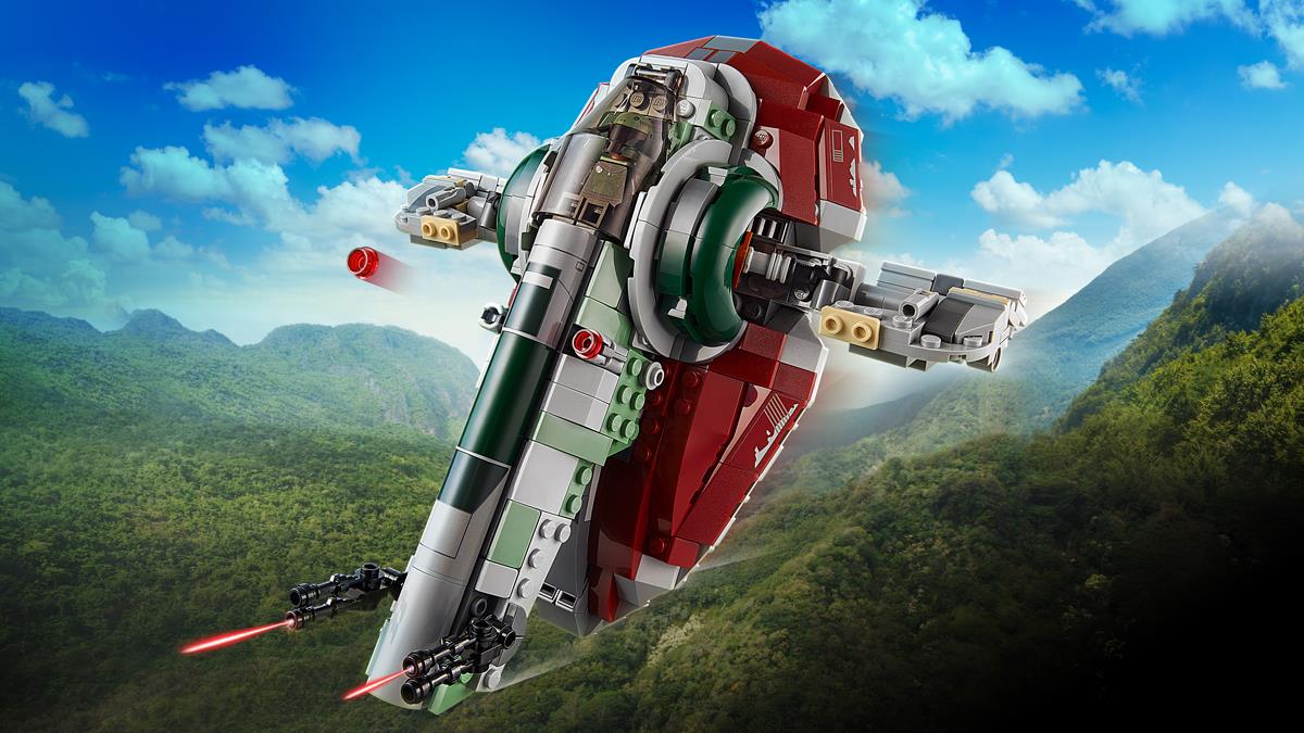 LEGO Star Wars - Boba Fett’s Starship 75312, 593 части