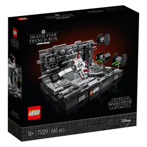 LEGO® Star Wars™ - Диорама на полета към шахтата на Death Star™ 75329, 665 части