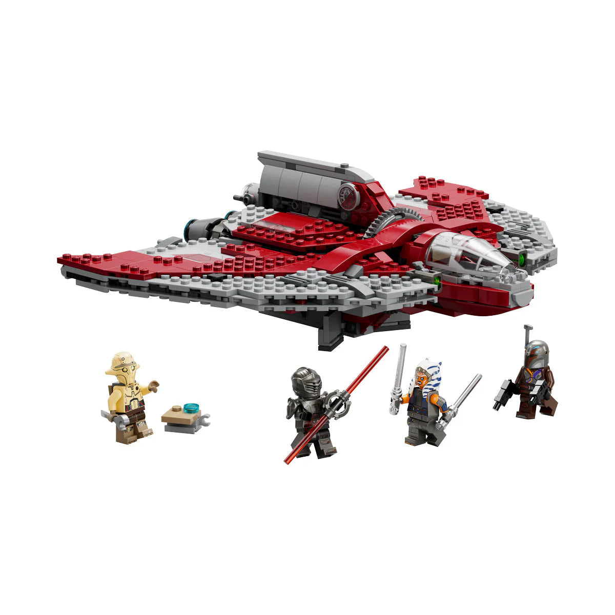 LEGO® Star Wars™ Ahsoka Tano's T-6 Jedi Shuttle 75362, 601 pieces