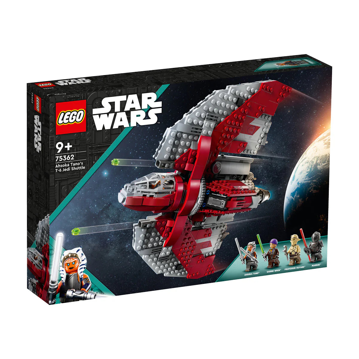 LEGO® Star Wars™ Ahsoka Tano's T-6 Jedi Shuttle 75362, 601 pieces