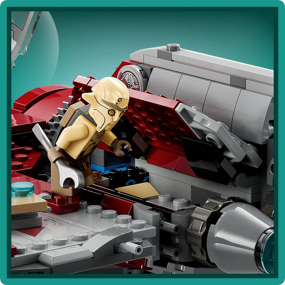 LEGO® Star Wars™ Ahsoka Tano's T-6 Jedi Shuttle 75362, 601 pieces