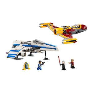 LEGO® Star Wars™ - New Republic E-Wing срещу Starfighter на Shin Hati 75364, 1056 части