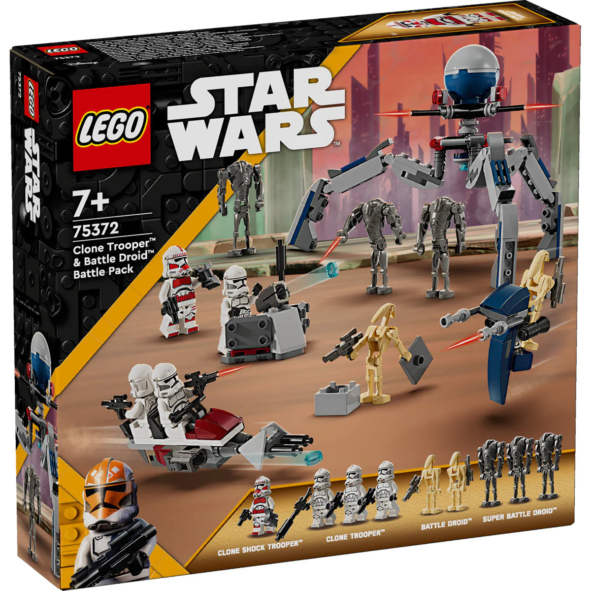 LEGO® Star Wars™ - Clone Trooper™ and Battle Droid Battle Pack 75372, 215 части