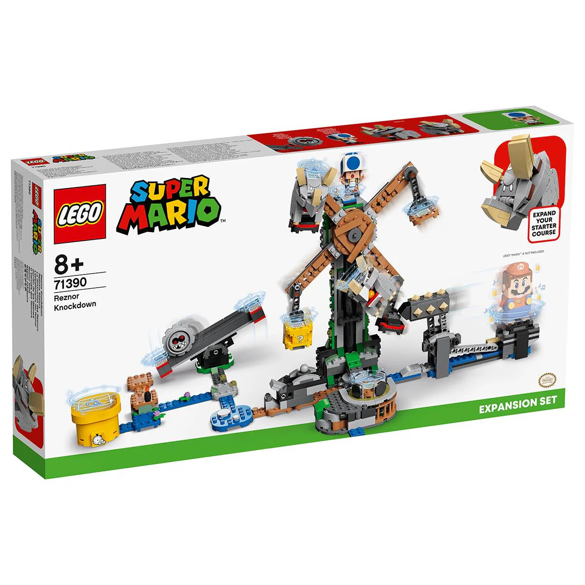 LEGO® Super Mario, Extension set- разрушаването на Резнор 71390, 862 части