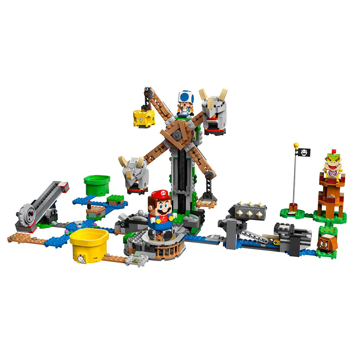 LEGO® Super Mario, Extension set- разрушаването на Резнор 71390, 862 части