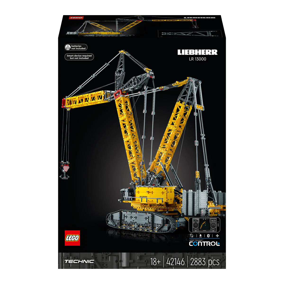 LEGO® Technic - Crawler crane Liebherr LR 13000 42146, 2883 части