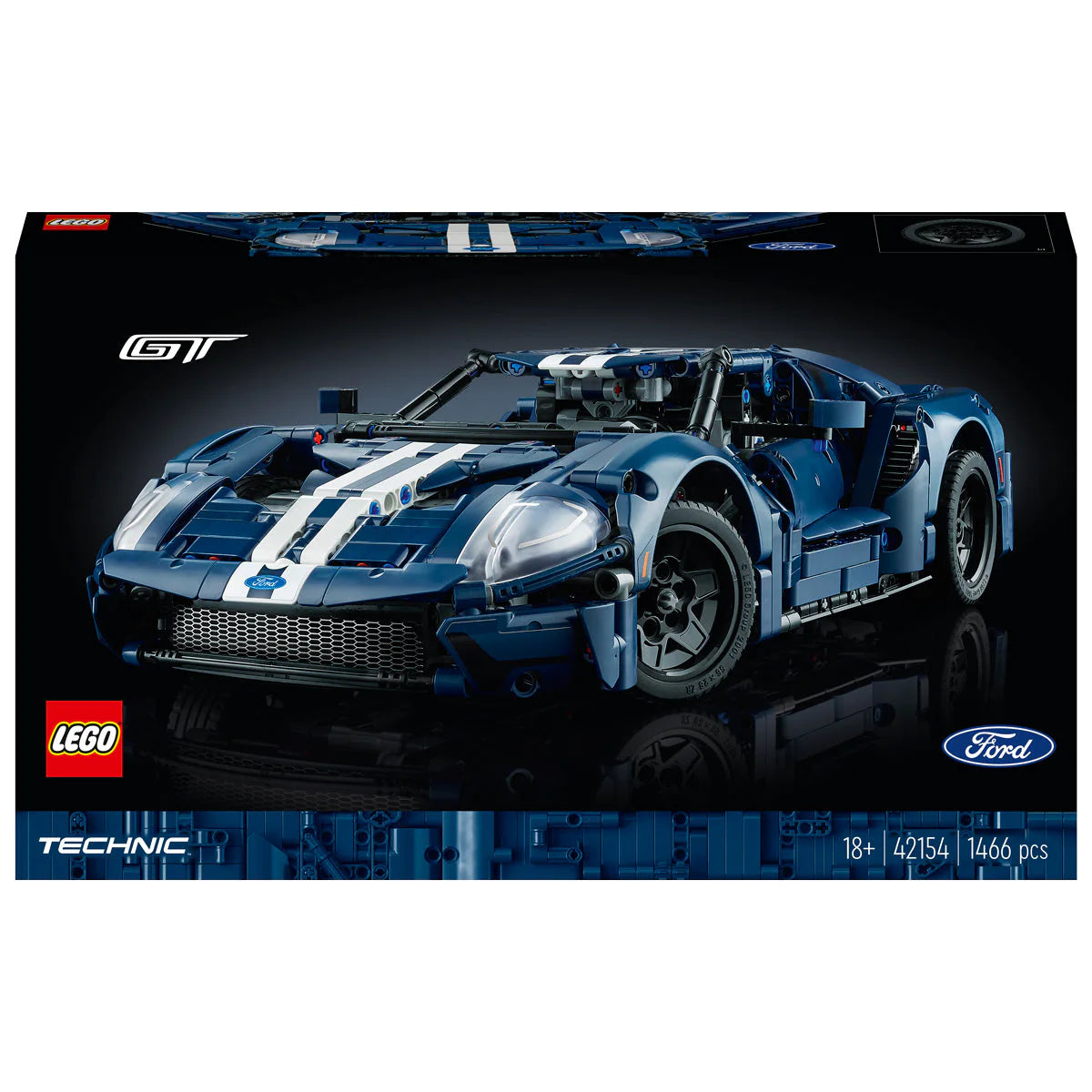 LEGO® Technic - 2022 Ford GT 42154, 1466 части