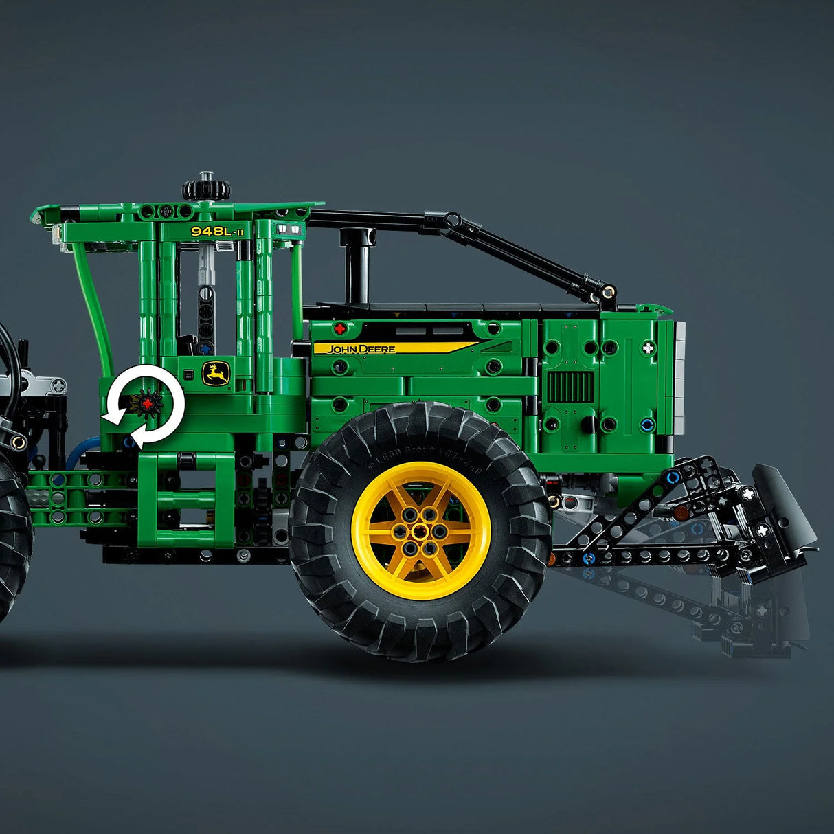 LEGO Technic John Deere 948L II Harvester Tractor 42157 1492 piece Homesector
