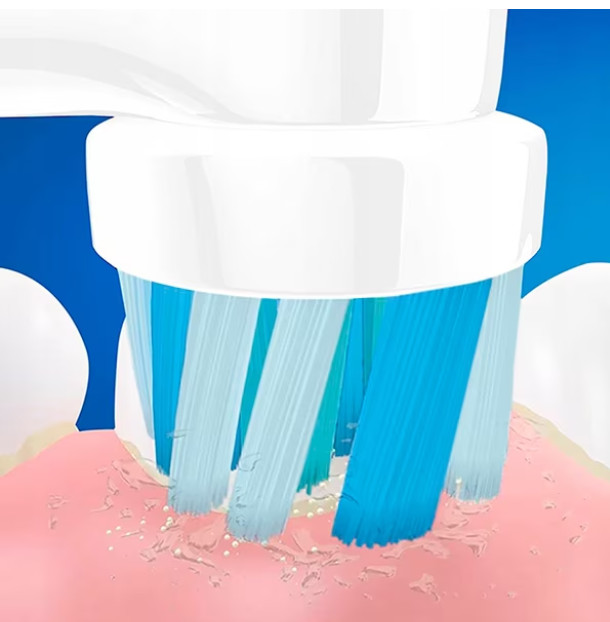 Накрайник за електрическа четка Oral-B Frozen kids EB10S-3, 3 бр