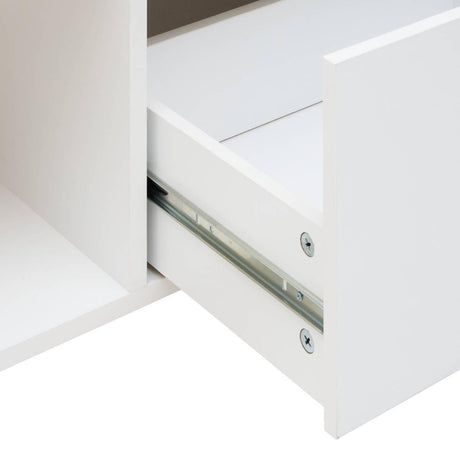 Кафе маса 5five Luma, MDF, Бяла, 90 cm — изглед 8