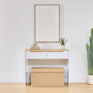 Конзолна маса 5five Luma, MDF, Бяла, 100 cm — изглед 12