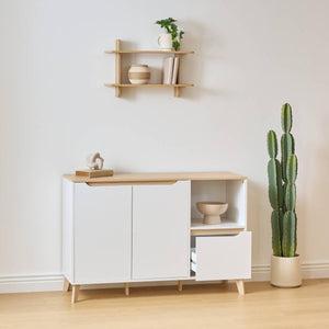 Скрин 5five Luma, MDF, Бял, 120 cm — изглед 13
