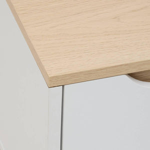 ТВ шкаф 5five Luma, MDF, Бял, 120 cm — изглед 6