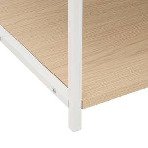 Кафе маса с повдигащ плот 5five Luma, Стомана, 90 cm, Бяла — изглед 9