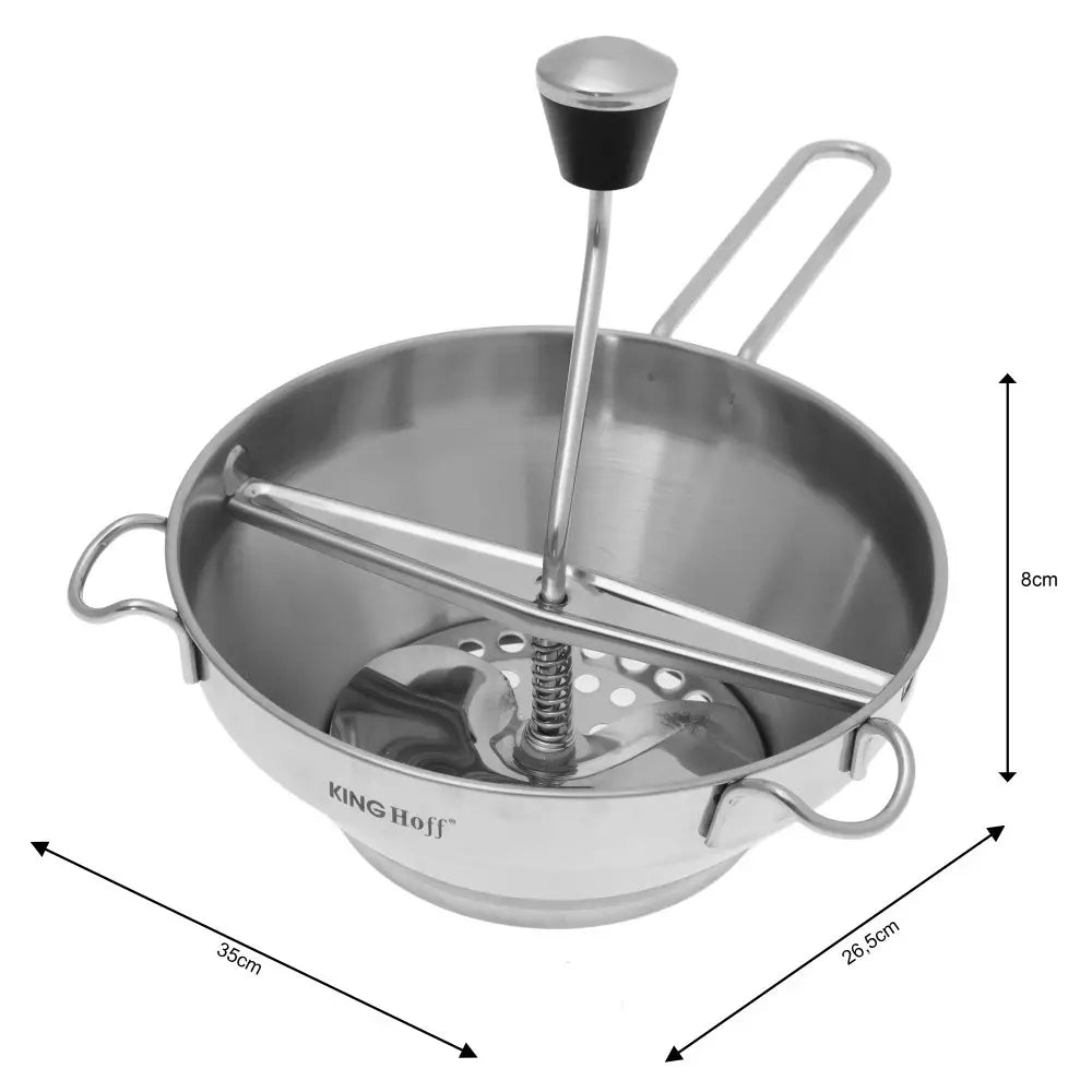 Уред за пасиране на зеленчуци KingHoff 3300, Инокс