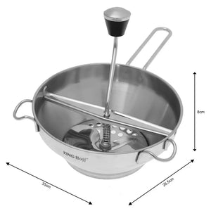Уред за пасиране на зеленчуци KingHoff 3300, Инокс