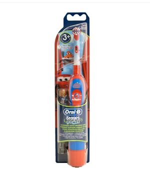 Детска електрическа четка Oral-B Stages Power Disney Cars & Planes DB4.510.K, Червен