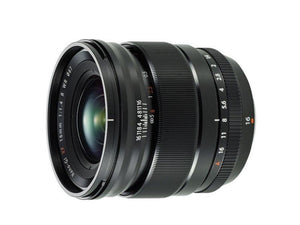 Обектив Fujifilm Fujinon XF 16mm f/1.4 R WR , широкоъгълен, висока яркост и защита, Черен