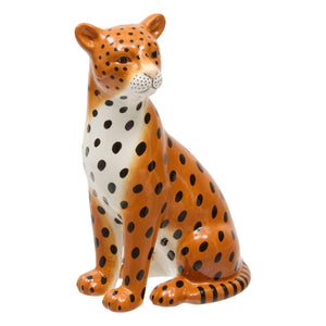 Декоративна фигура atmosphera Leopard Crush, Керамика, 20 cm 222909
