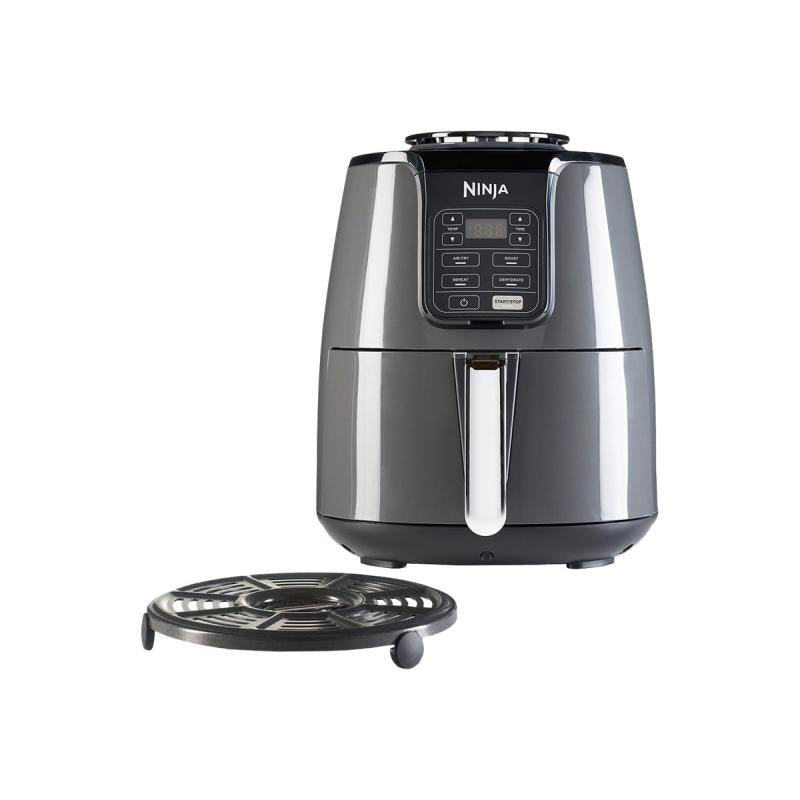 Hot Air Fryer Ninja Air AF100UK, 1550W, 4 Cooking Functions, 3.8L, Grey/Black 