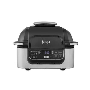 Фритюрник с горещ въздух Ninja AG301EU, 1750W, 5 адаптивни функции за готвене, Сив/Черен