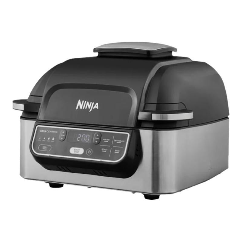 Фритюрник с горещ въздух Ninja AG301EU, 1750W, 5 адаптивни функции за готвене, Сив/Черен