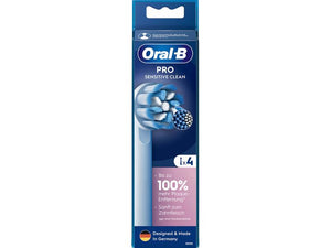 Накрайник за електрическа четка Oral-B  860809, За Oral-B Pro Sensitive Clean, 4 бр.