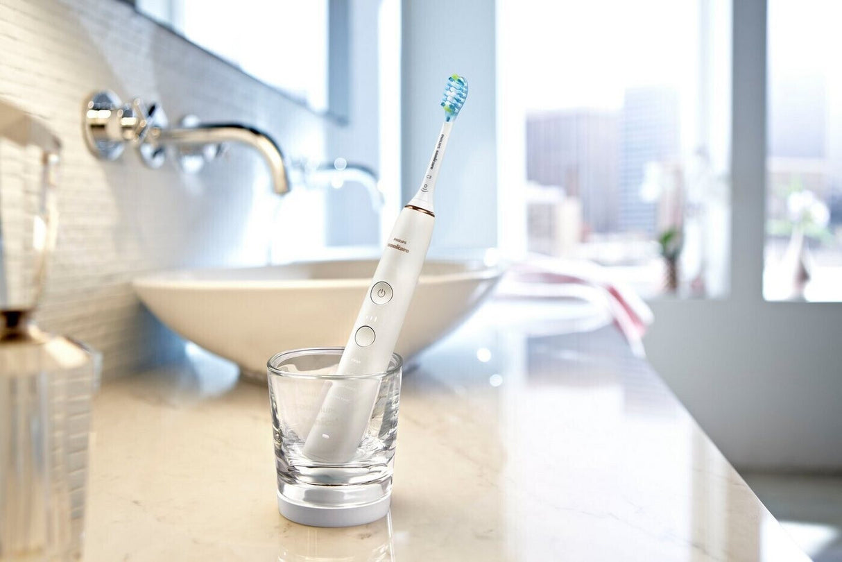 Комплект 2 ел. четки Philips Sonicare DiamondClean 9000 HX9914/57, BrushSync, 4 режима, 3 нива