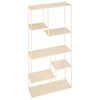Gota beige 6-tier shelf
