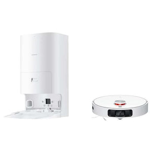 Робот прахосмукачка Xiaomi X10+ BHR6363EU, Wi-Fi, Едновременно засмукване и измиване, 70W, 4800mAh, Всмукателна мощност 4000pa, Сензор за килими, Контейнер за прах 350 мл, Контейнер за вода 800 мл, Станция за изпразване, Бял