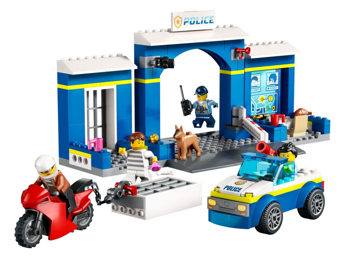 LEGO® City - Police Station Chase 60370, 172 pieces