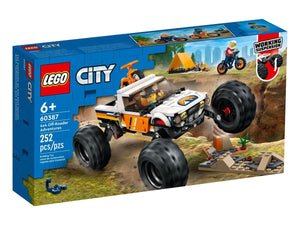 LEGO® City - Офроуд приключения с превозно средство 4x4 60387, 252 части