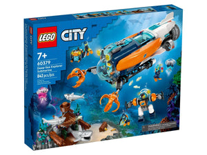 LEGO® City Deep Exploration Submarine 60379, 842 pieces