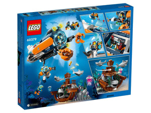 LEGO® City Deep Exploration Submarine 60379, 842 pieces