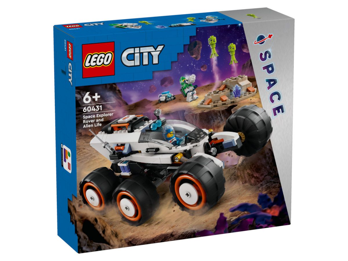 LEGO® City - Роувър за изследване на космоса и извънземен живот 60431, 311 части