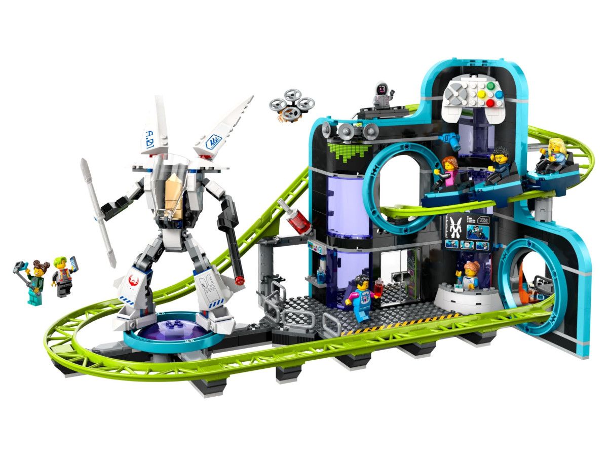 LEGO® City - Светът на роботите Влакче в увеселителен парк 60421, 986 части